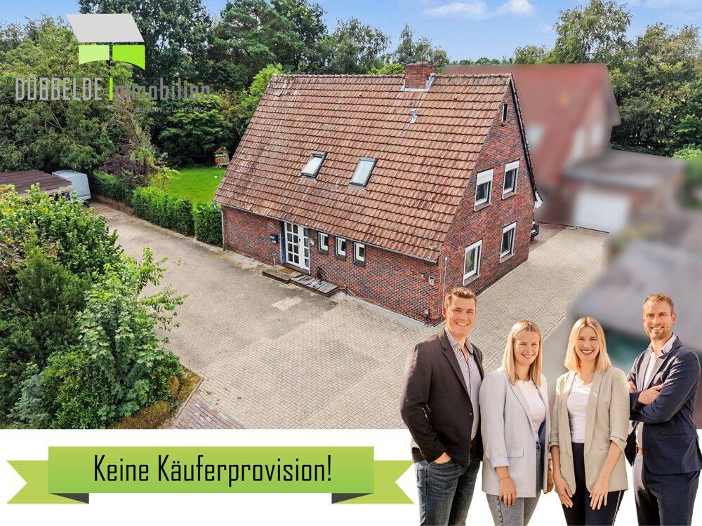 Westerstede: Solides Familienhaus mit großem Grundstück und Gestaltungsspielraum, 26655 Westerstede