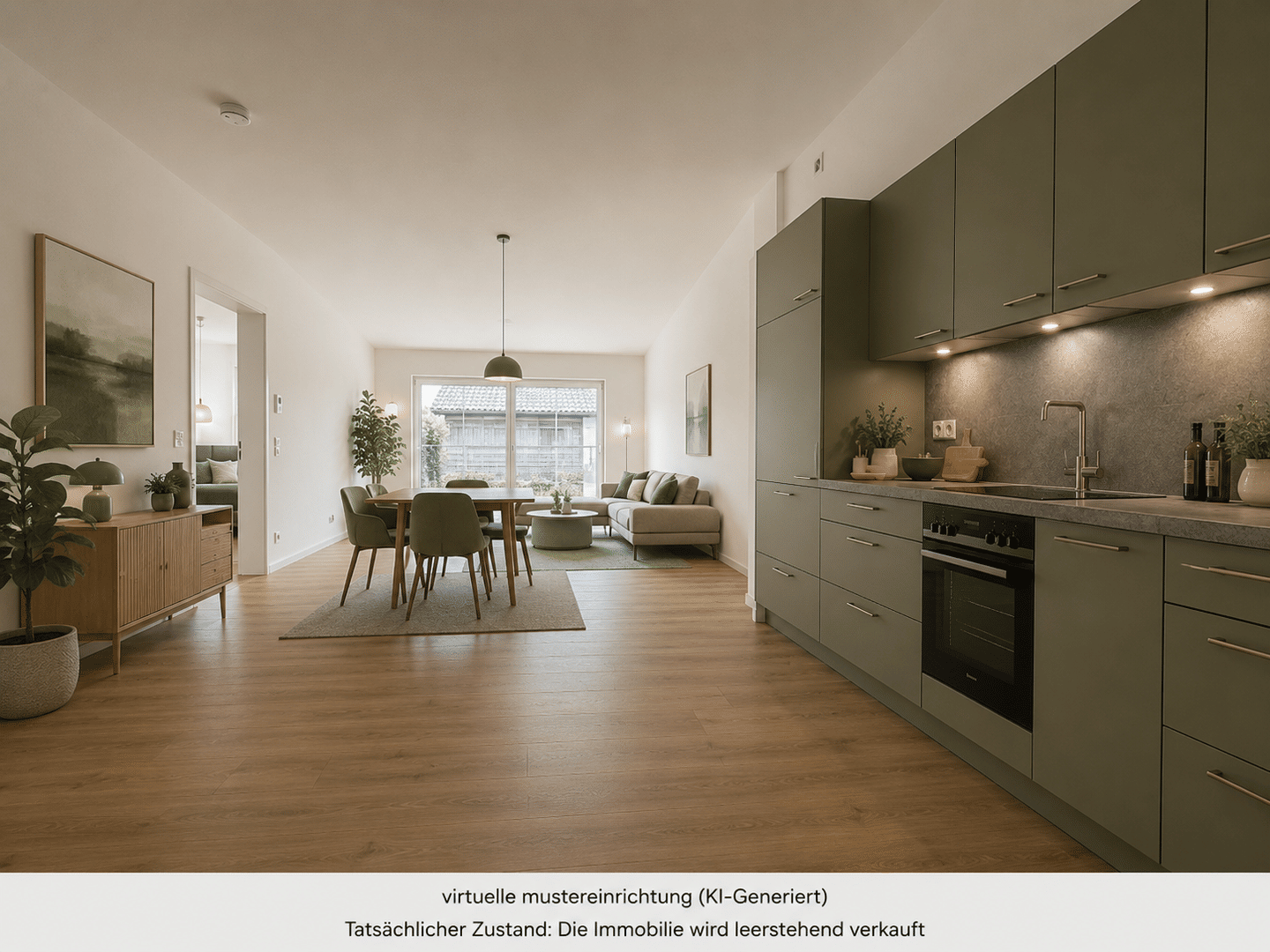 3 Zimmer-Erdgeschoßwohnung mit Terrasse u. Garten (KfW-40) in perfekter Lage, 95517 Emtmannsberg