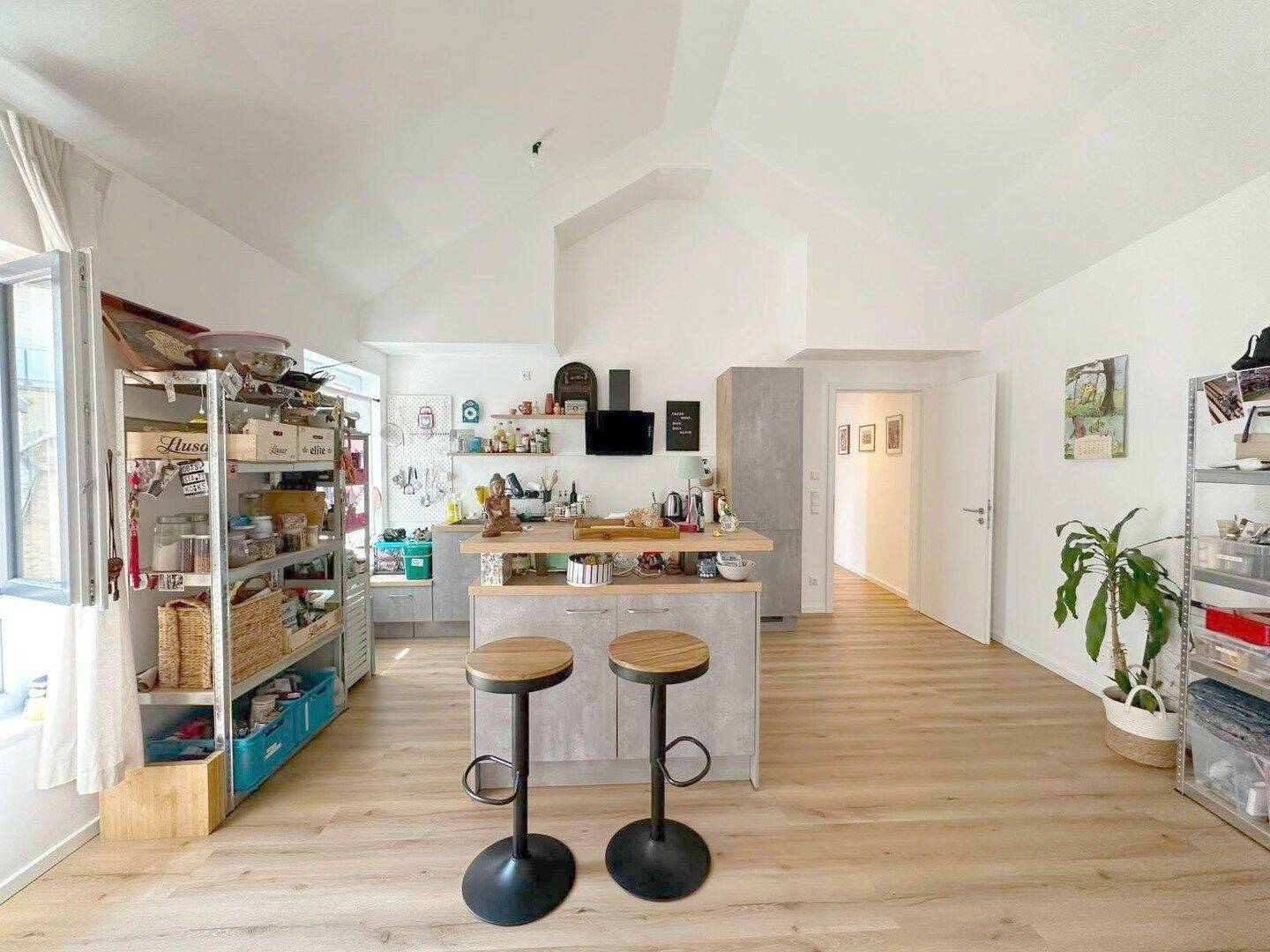 Sehr hochwertige, sehr helle 3 Zi- Loftwohnung mit sehr großer Dachterrasse, 55411 Bingen am Rhein