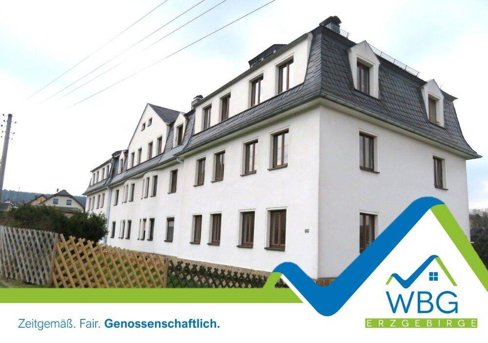Taghelle, geräumige Erdgeschosswohnung in Gelenau!, 9423 Gelenau/Erzgeb.