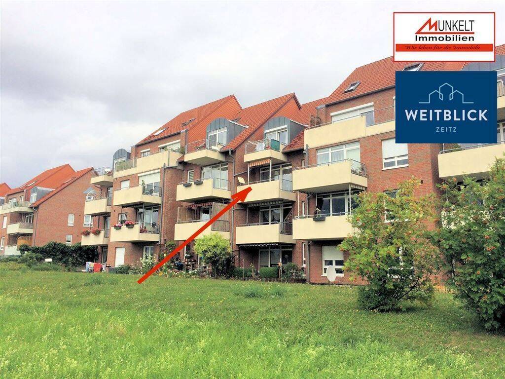 Helle 3-Zimmer-Wohnung mit modernisiertem Badezimmer, neuen Böden und PKW-Stellplatz, 6712 Zeitz