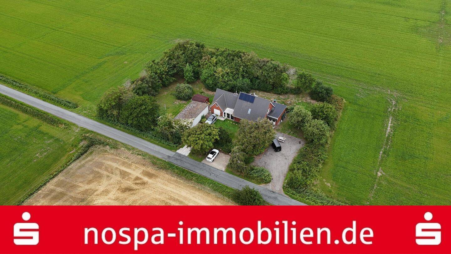 Mehr Ruhe kann man nicht kaufen – Alleinlage zwischen Himmel, Feldern und Nordsee, 25924 Emmelsbüll-Horsbüll