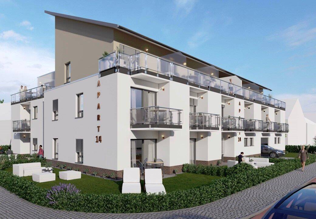 Ap. 08 – 39 m² – OG – Neubau Wohnanlage Minden – Habsburgerring 14, 32425 Minden