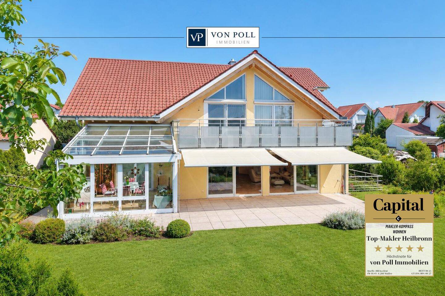 Zwei Generationen, ein besonderes Zuhause – großzügiges Zweifamilienhaus am Feldrand, 74078 Heilbronn (Biberach Frankenbach Heilbronn Kirchhausen Neckargartach)