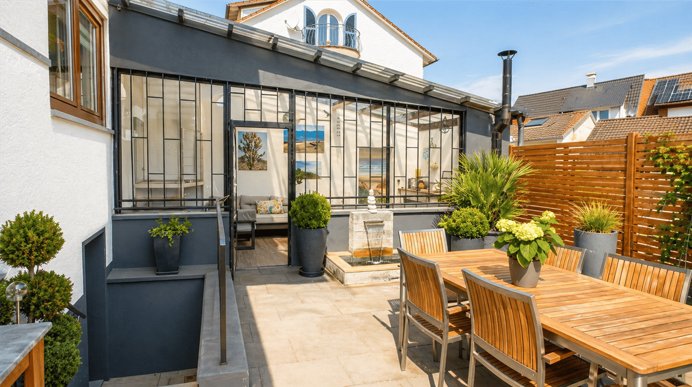 *Stadtnahe komfortable Erdgeschosswohnung mit Garten in begehrter Lage*, 88677 Markdorf