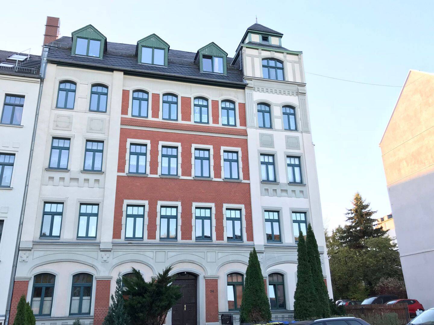 Fernblick über den Küchwald-Park – Helle und große 3??Raum WE mit Tageslichtbad u. Balkon in Schloßchemnitz, 9113 Chemnitz