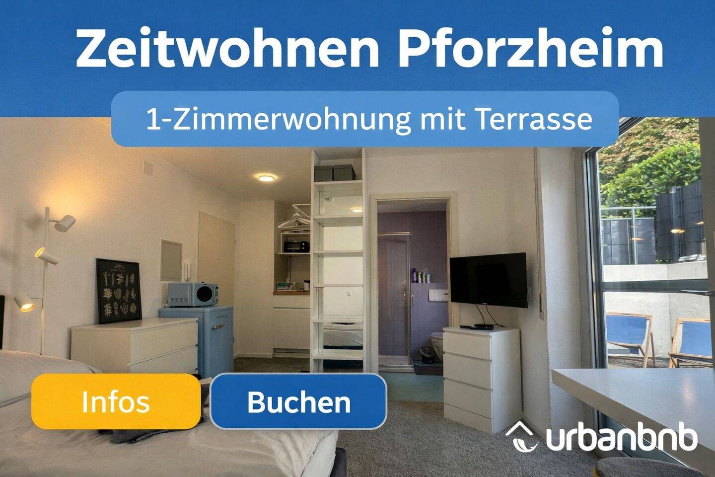 Möbliert Wohnen auf Zeit in Pforzheim, 75179 Pforzheim