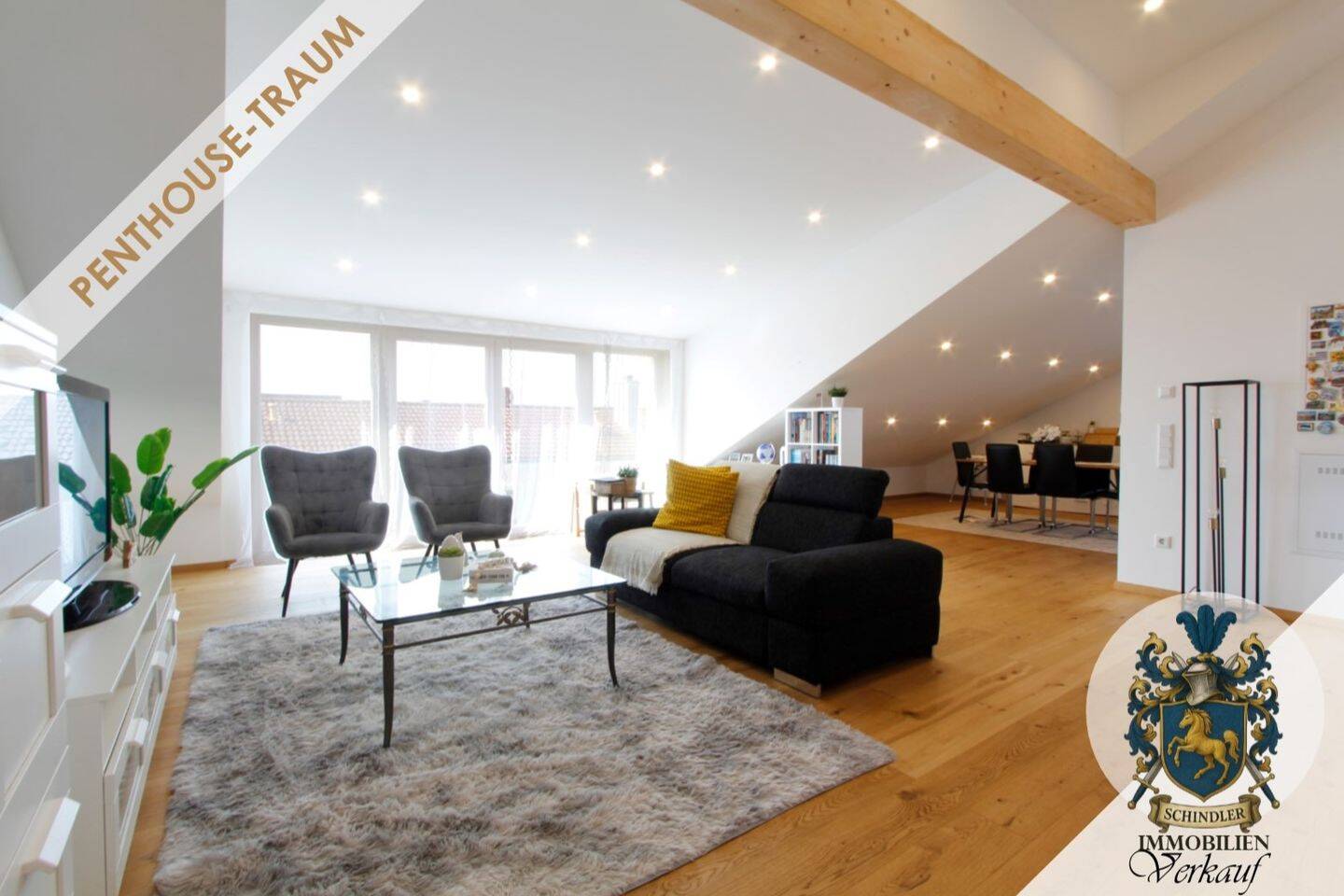 Penthouse-Wohnung vom Feinsten inkl. Garage und Stellplatz, 85117 Eitensheim