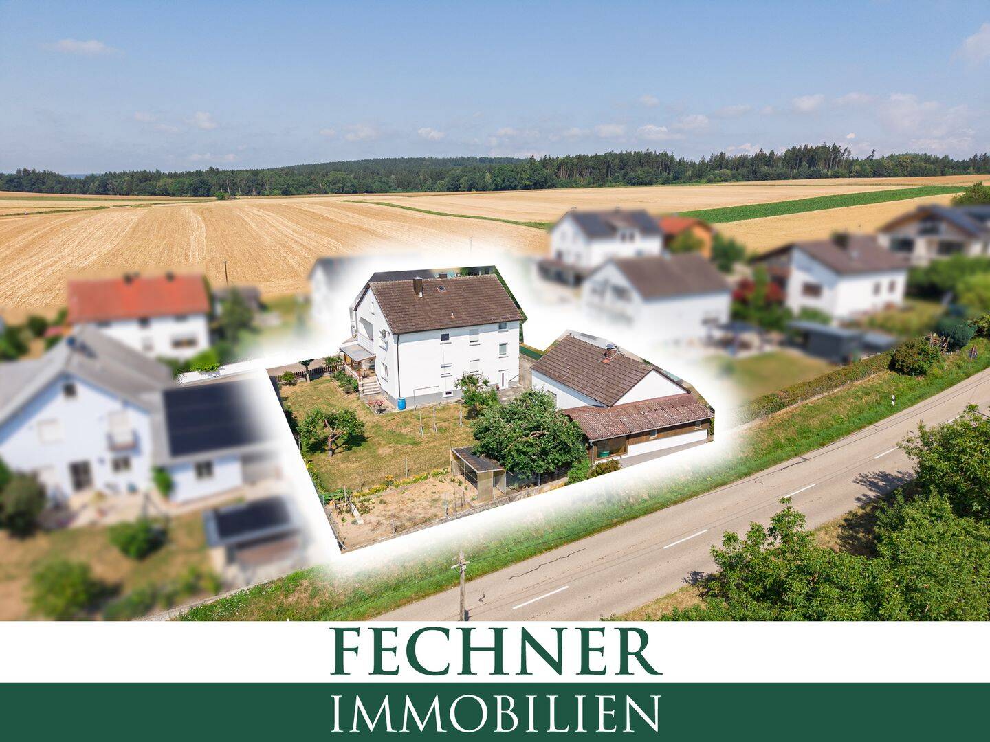 Bezugsfrei! Einfamilien- oder Zweifamilienhaus, großes Grundstück, Nebengebäude mit XXL-Garage!, 85114 Buxheim