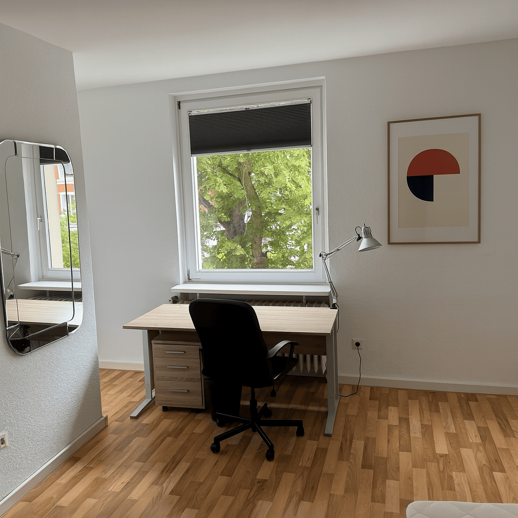 Helles Studentenzimmer direkt an der TU – WG-Zimmer, 38106 Braunschweig (Braunschweig)