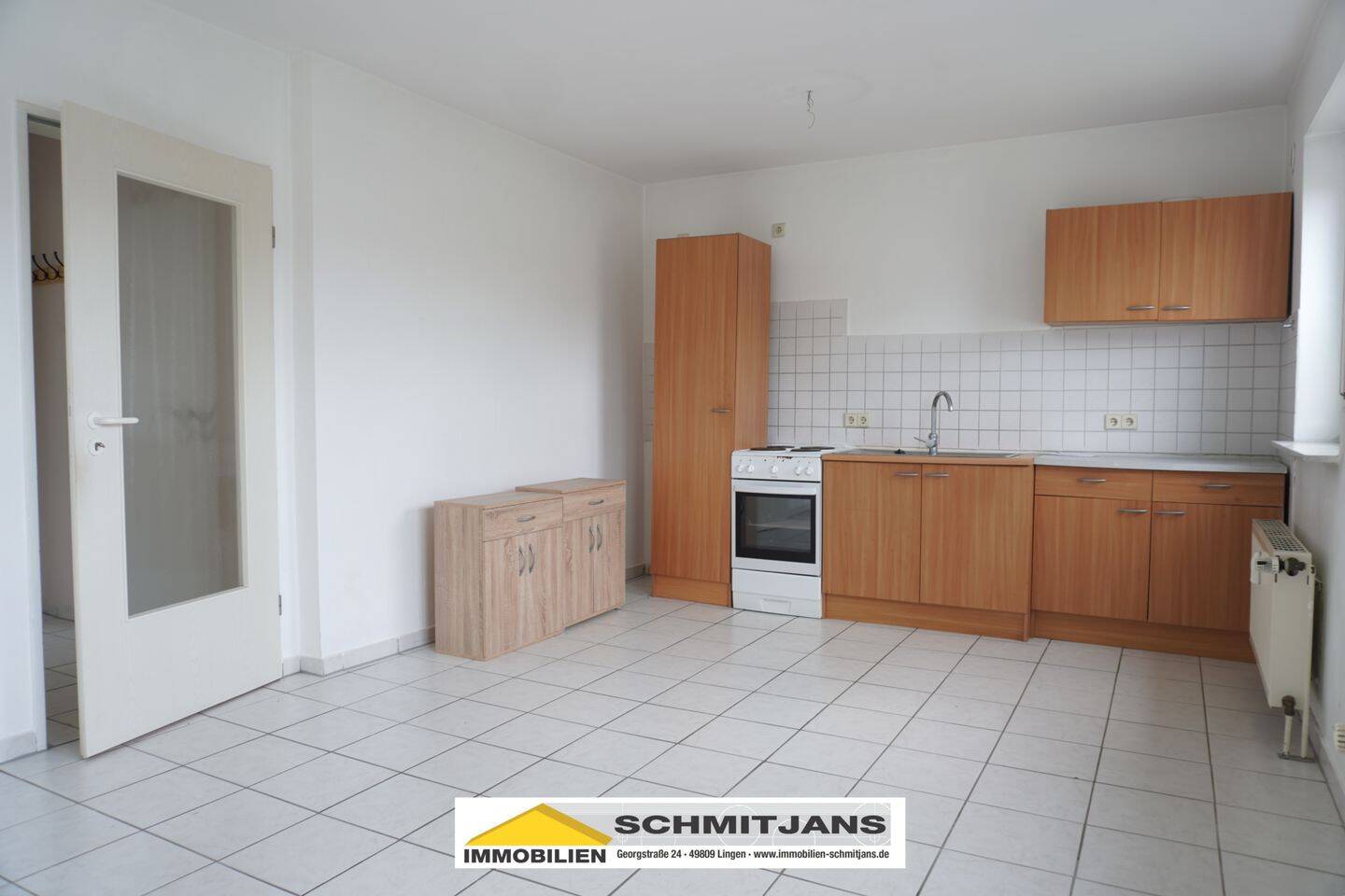 Helle, attraktive, kleine 2-Zimmer-Wohnung mit neuer Einbauküche – Zentral in Lingen, 49808 Lingen (Ems)