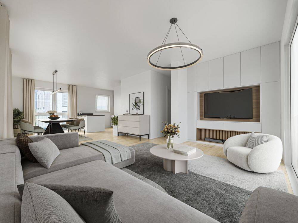 +++ Neubau – Erstbezug: Penthouse-Wohnung mit 2 Terrassen +++, 64646 Heppenheim (Bergstraße)