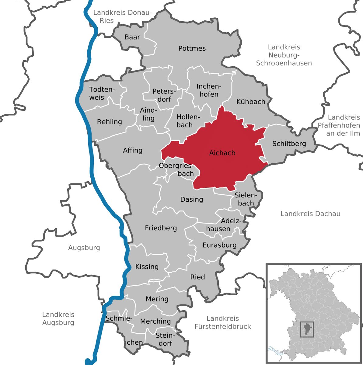 Fertigstellung 07/2027 – Neubau Garten- und Terrassenwohnung in Aichach- Ecknach, 86551 Aichach