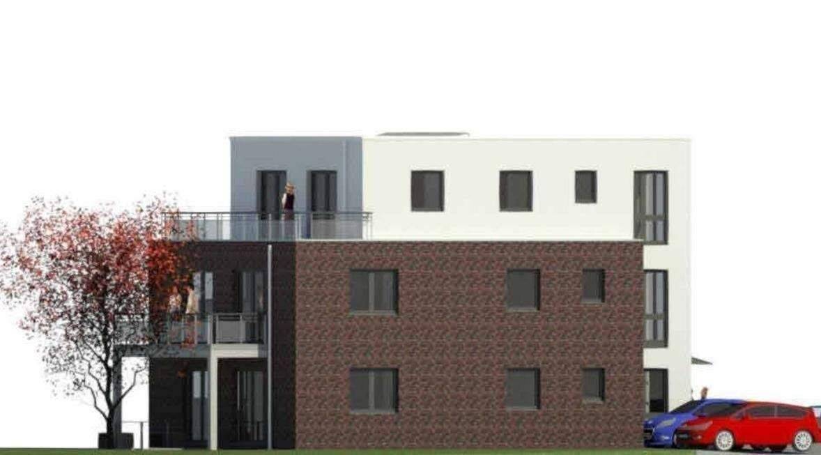 Kleine Penthousewohnung im Grünen  / große Dachterrasse / ruhige Lage / komplett einzugsfertig / effiziente Wärmepumpe / Stellplatz direkt am Haus /, 45721 Haltern am See
