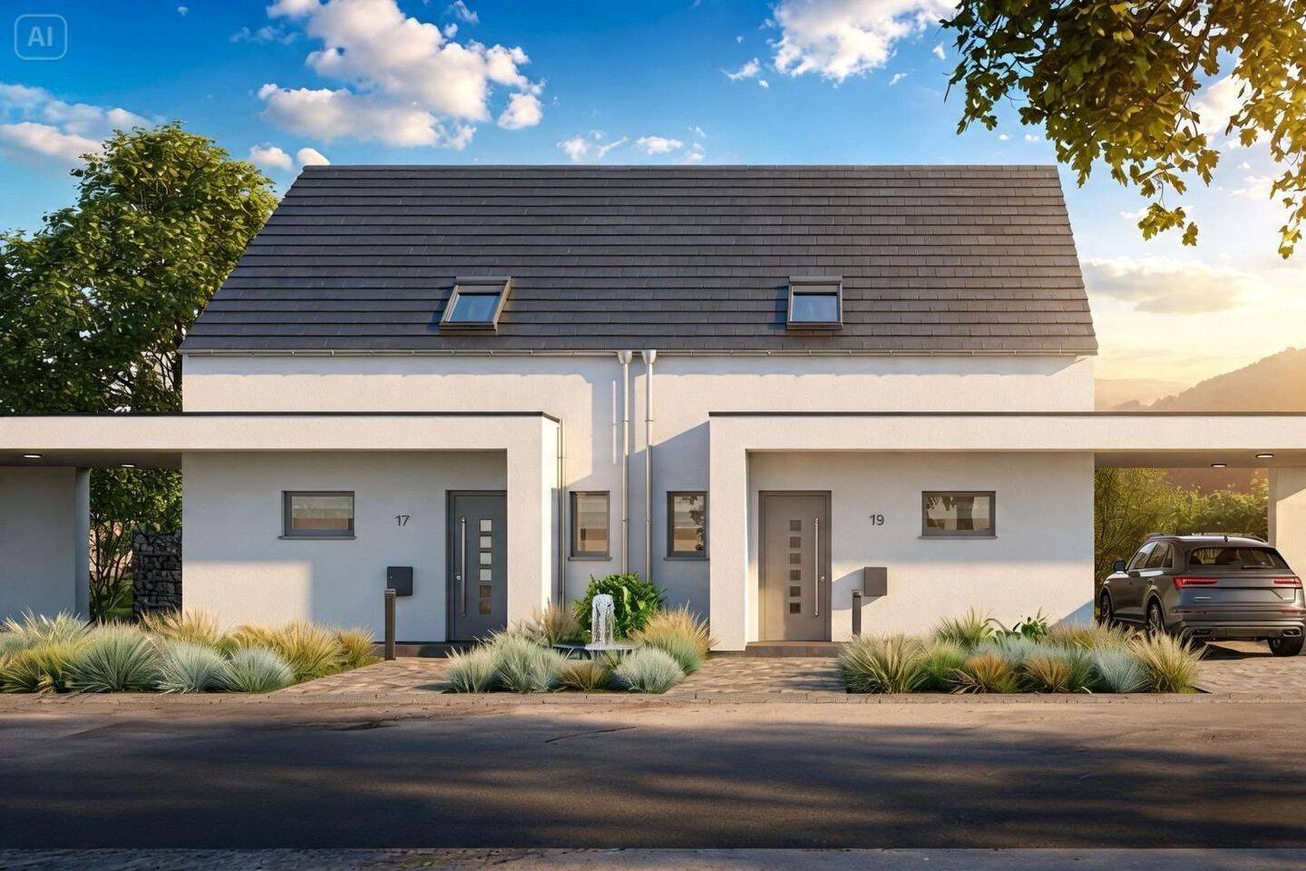 Individuelle Doppelhaushälfte in Vaihingen an der Enz – Flexibilität trifft gehobene Ausstattung, 71665 Vaihingen an der Enz