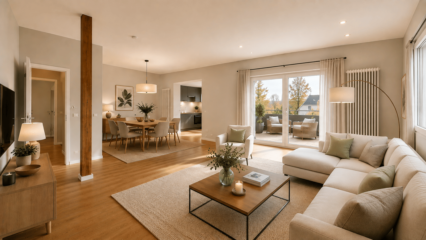 Kernsanierte Endetagenwohnung mit großer Sonnenterrasse in Blankenese, 22587 Hamburg (Altona)