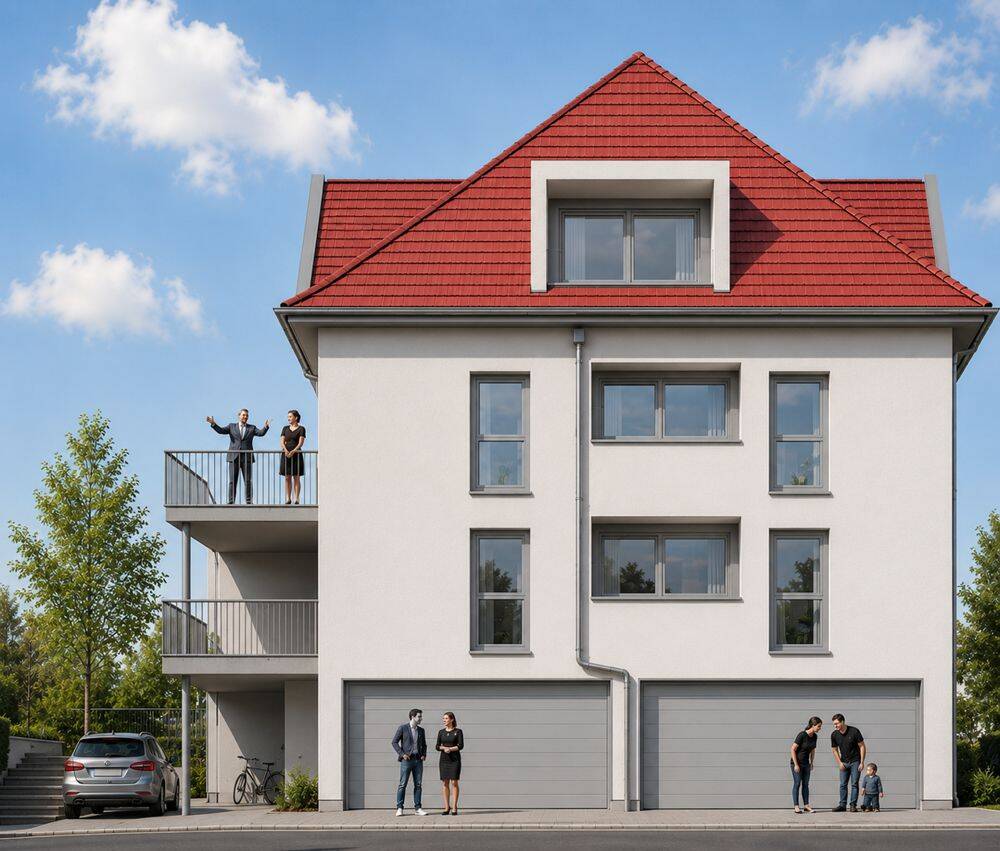 hell – 2-Zimmer Wohnung mit Balkon!, 86381 Krumbach (Schwaben)
