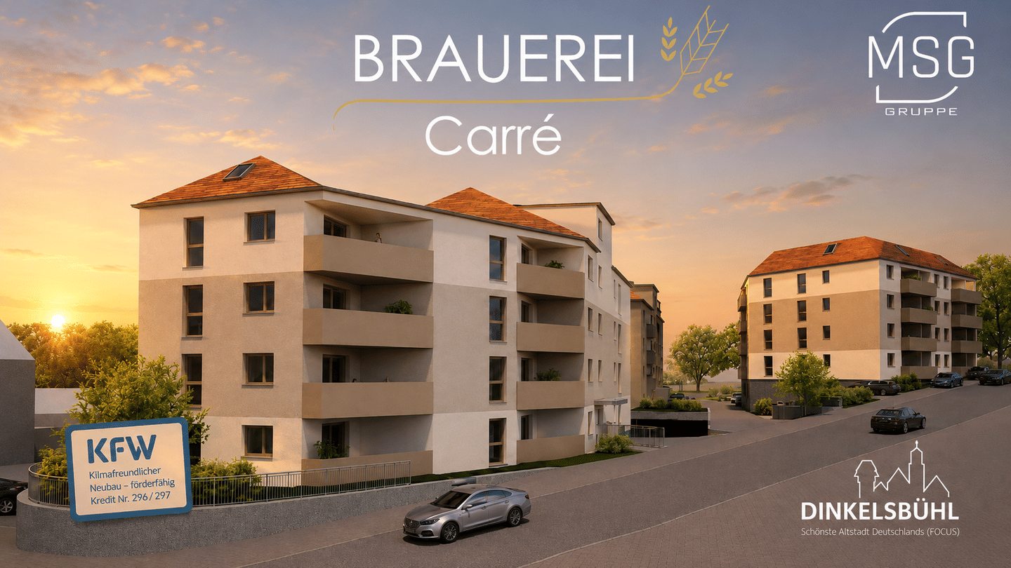Abendsonne genießen mit Westbalkon, 91550 Dinkelsbühl