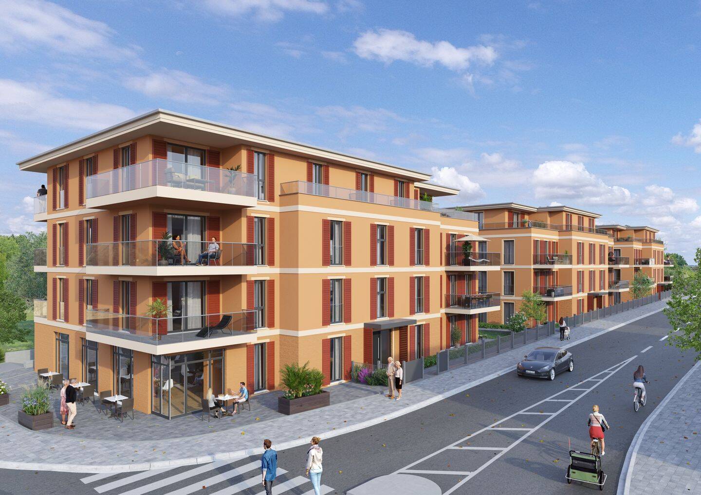 Exklusiver Erstbezug ++ stilvolle 4-Zimmer-Wohnung mit großem Balkon & hochwertiger Ausstattung