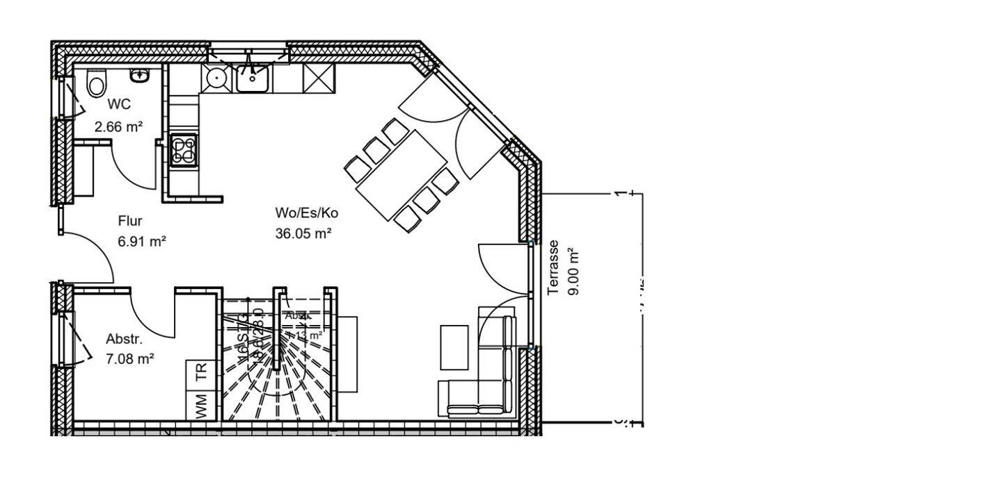 Moderne Doppelhaushälfte in Ibbenbüren – Nachhaltige Investition im KfW-40-QNG-Standard, 49479 Ibbenbüren