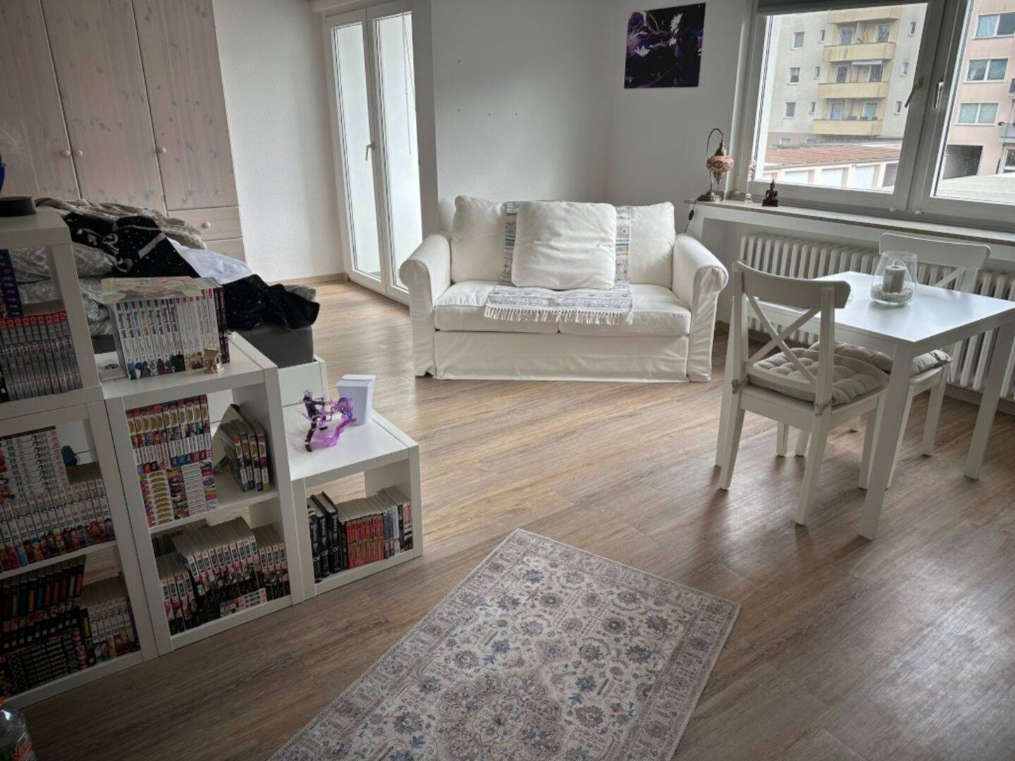 Schöne, möblierte 1-Zimmer-Wohnung mit Balkon in Neudorf-Süd, 47057 Duisburg (Dellviertel Hochfeld Neudorf-Nord Neudorf-Süd)