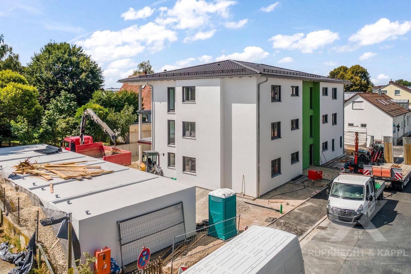 3-Zimmer-Neubauwohnung EG mit Terrasse – Nur noch 5 Wohneinheiten in schöner, ruhiger Lage in Amberg, 92224 Amberg