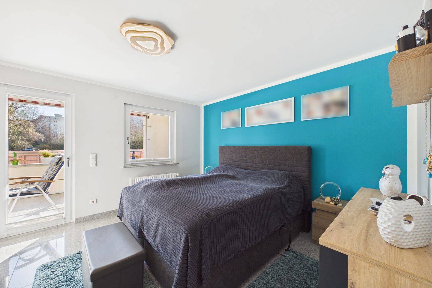 Modernisierte 3-Zimmer-Wohnung mit sonniger Süd-Loggia und Garage, 64646 Heppenheim (Bergstraße)
