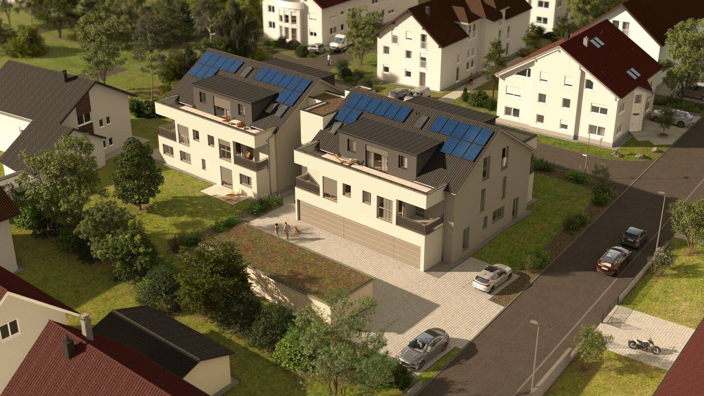 Moderne und stilvolle 3-Zimmer-Wohnung in ruhiger, zentraler Umgebung, 78628 Rottweil