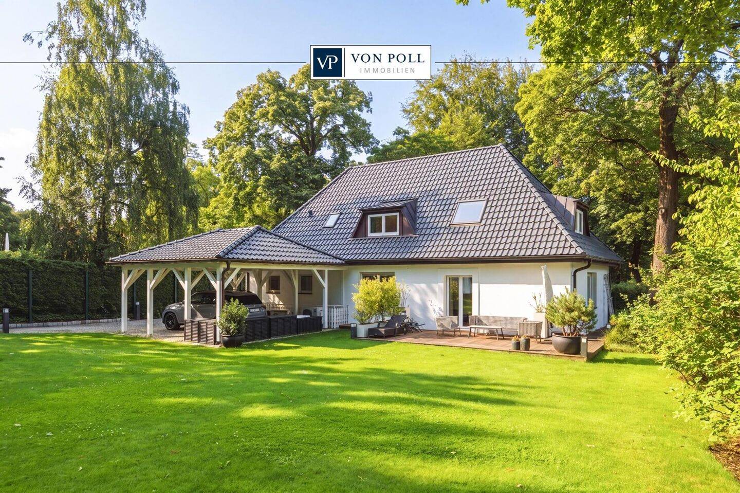 Exklusives Landhaus in Wannsee-Familienidyll mit großem Garten und Seenähe, 14109 Berlin (Steglitz-Zehlendorf Nikolassee Wannsee)