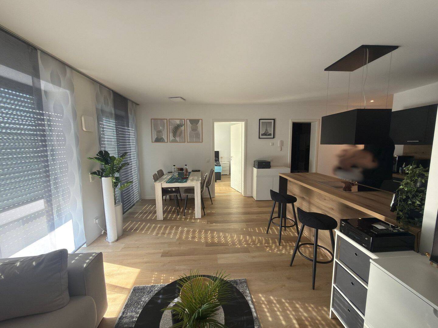 2 Zimmer Dachterrassenwohnung KFW40+, Küche, TG-Platz, 94060 Pocking