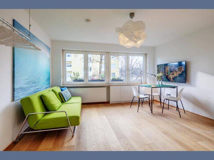 Möbliert: Schöne 1-Zimmer Wohnung auf Zeit, 81673 München (Berg am Laim)