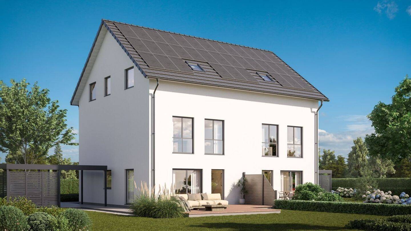 Modernes Doppelhaus in Aying, 85653 Aying