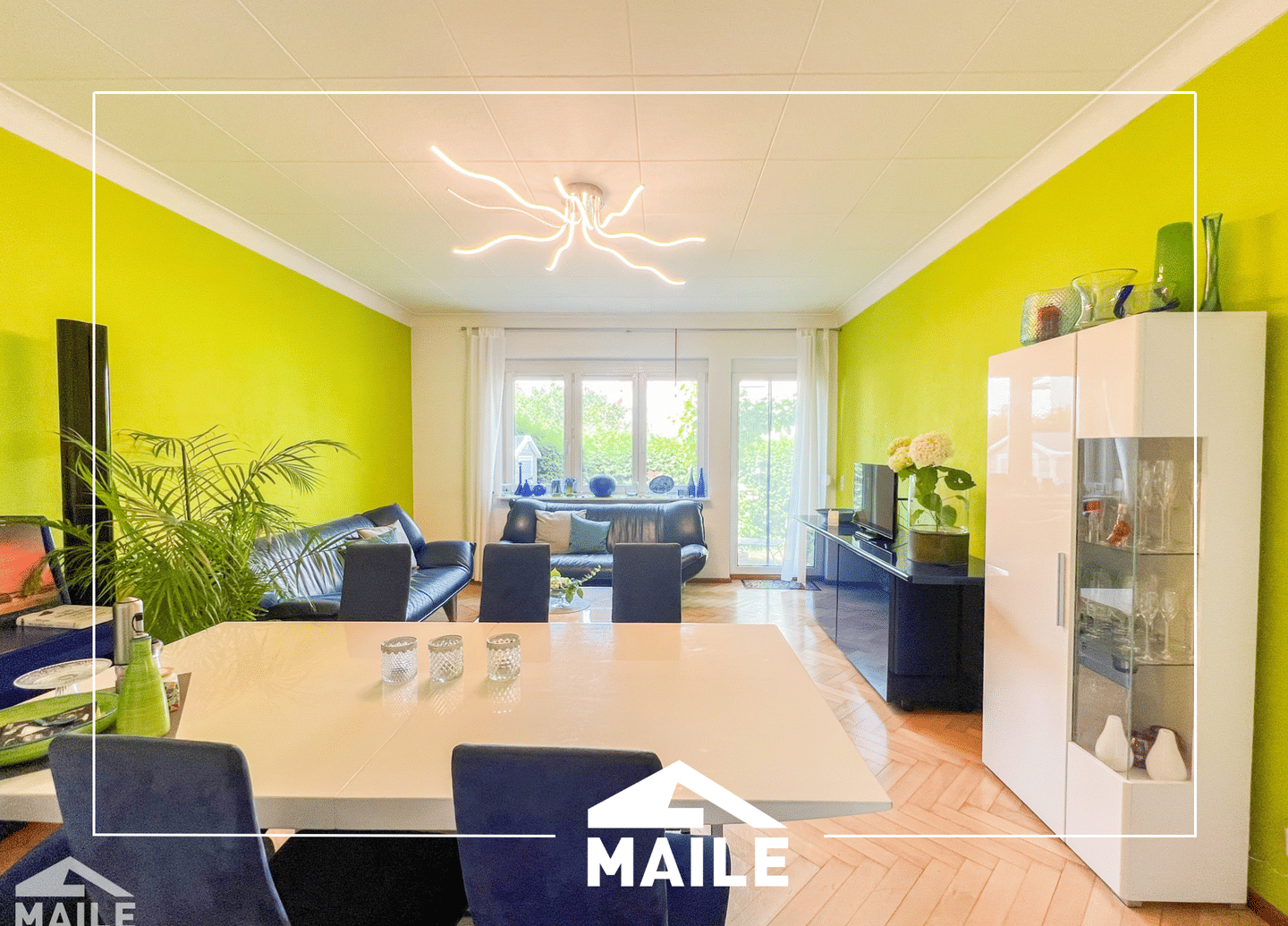 Charmante 4-Zimmerwohnung mit Terrasse, Garten, Einbauküche und Garage, 73230 Kirchheim unter Teck
