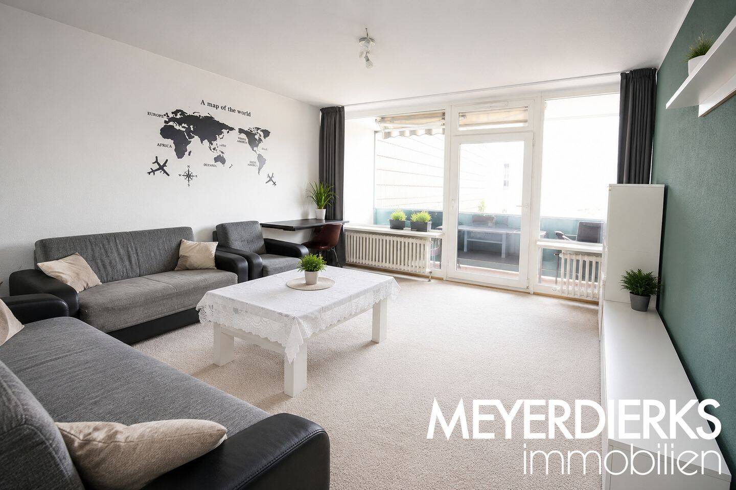Staugraben: 2-Zimmer-Wohnung , Terminbuchung über Link siehe Beschreibung, 26122 Oldenburg (Oldb) (Eversten Innenstadt Wechloy)