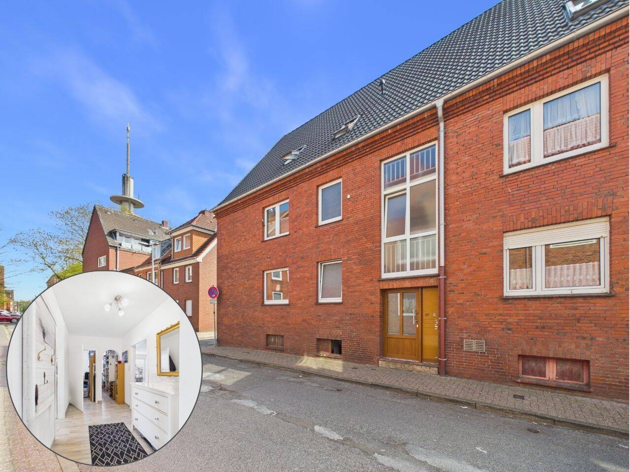 Zentrale 3-Zimmer-Wohnung in Emden – modernisiert & mit Balkon, 26725 Emden