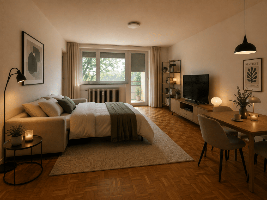 Ideal für Singles & Pendler! Sofort beziehbares tolles 1 Zimmer-Apartment!, 70599 Stuttgart
