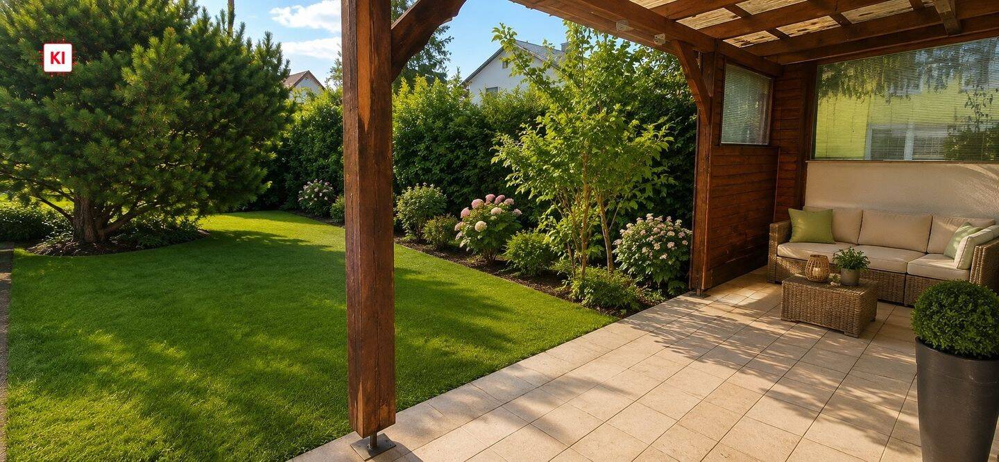 Wohnung fein. Garten mein, 81825 München (Berg am Laim Trudering-Riem)