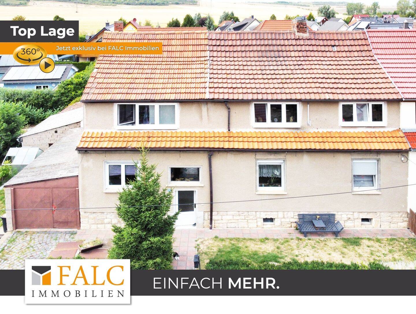 Viel Platz: Wohnen, Arbeiten und Leben: Familienhaus mit außergewöhnlichem Nebengelass in Kerspleben, 99098 Erfurt