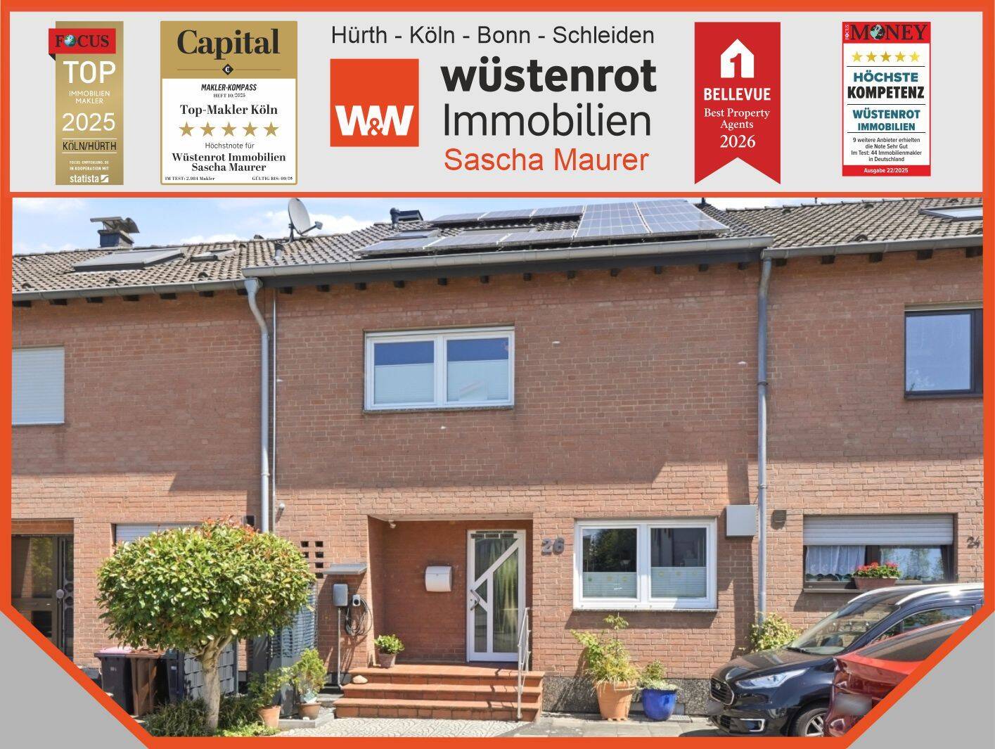 Modernisiert & energieeffizient! 161 m² Wohnkomfort mit Wärmepumpe, PV-Anlage in einer Sackgasse., 50259 Pulheim