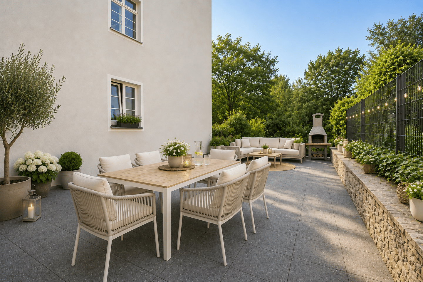 Großzügige 4-Zimmer-Wohnung mit weitläufiger Terrasse und Blick ins Grüne am Jakobsberg in Bamberg, 96049 Bamberg (Bamberg Bug Gaustadt Wildensorg)