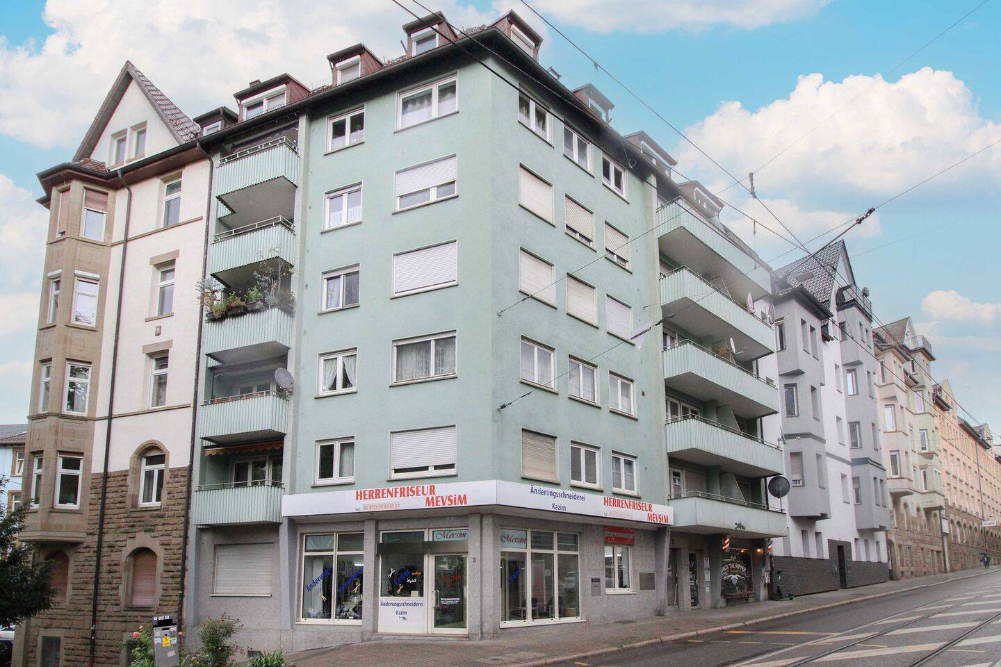 Zentrale 2-Zimmer-Wohnung mit Südbalkon und guter Anbindung, 70190 Stuttgart (Mitte Ost)