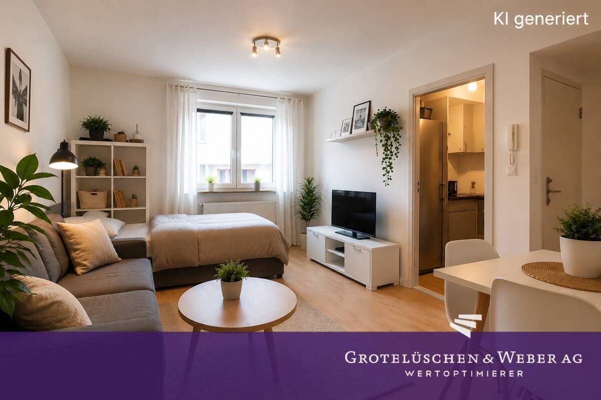 Attraktive 1-Zimmer-Wohnung mit zusätzlicher Nutzfläche, 27578 Bremerhaven (Lehe Leherheide)