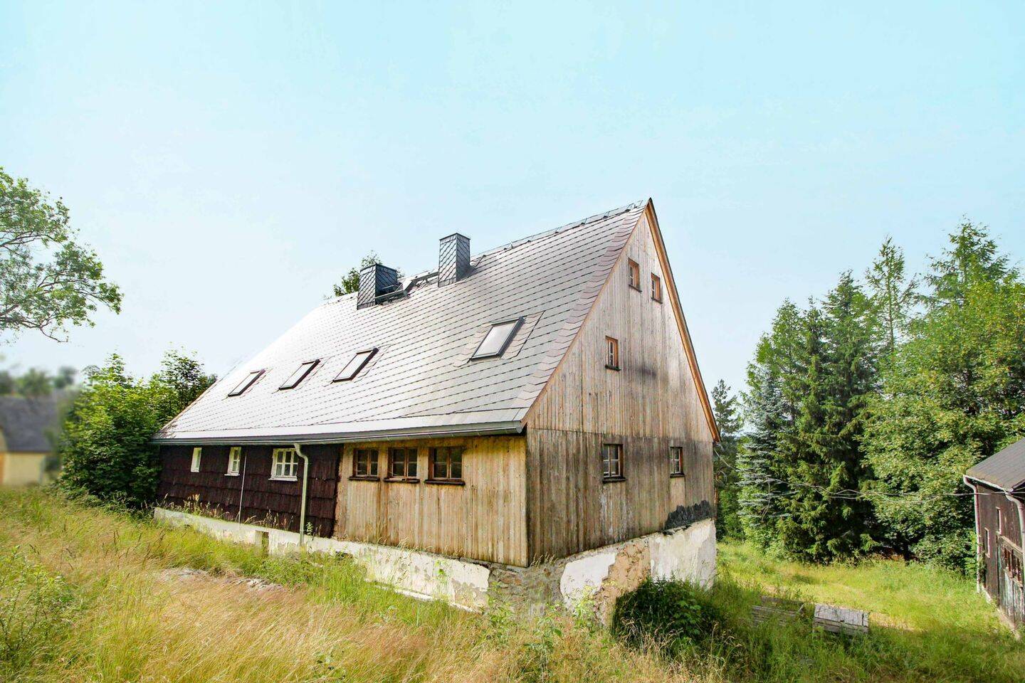 *Grünes Familienidyll* inkl. Scheune mit direktem Wiesen- und Waldrandanschluss in Hermsdorf, 1776 Hermsdorf/Erzgeb.