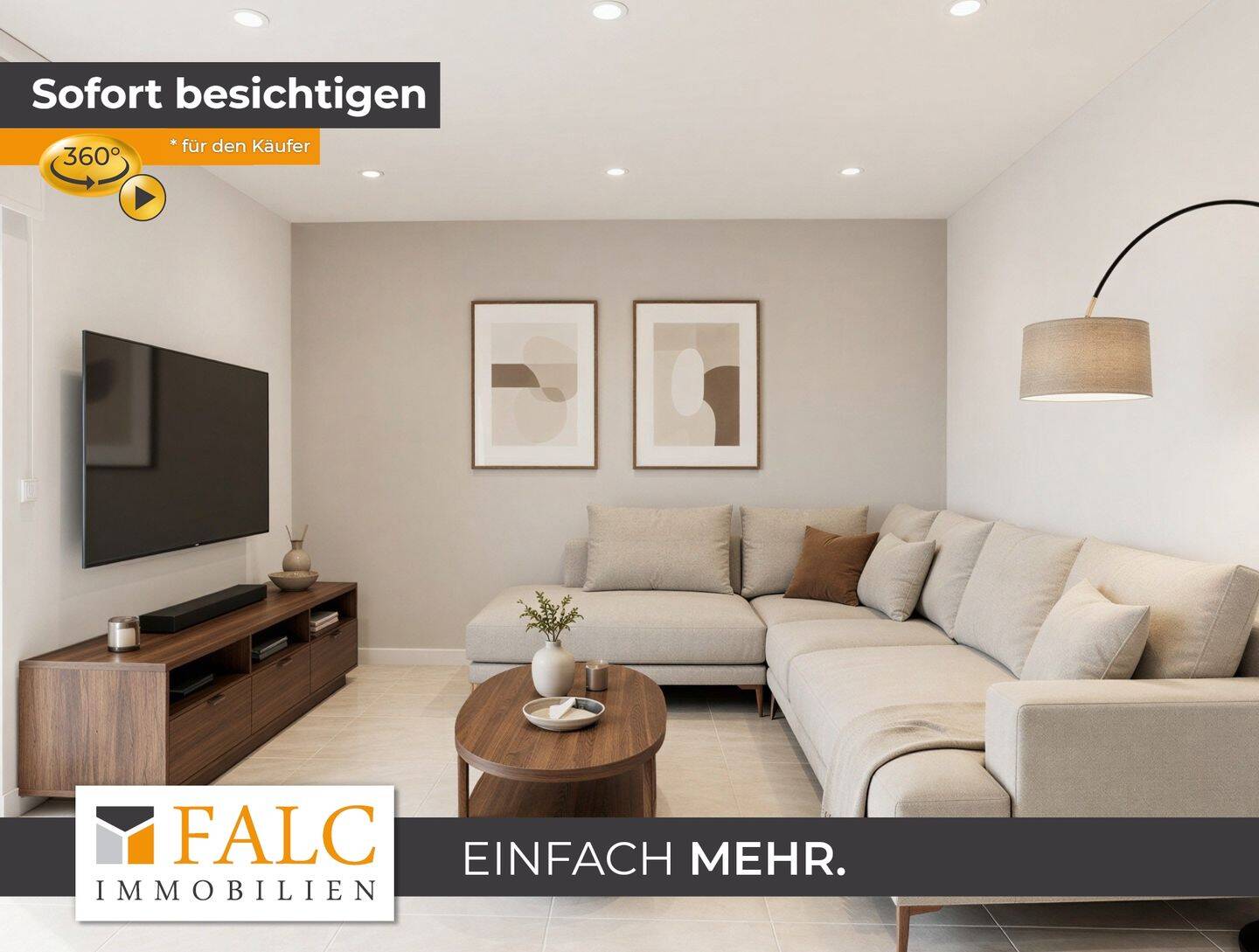 3-Zi-Eigentumswohnung mit Balkon, Stellplatz und wunderschönem Weitblick in Leimen, 69181 Leimen
