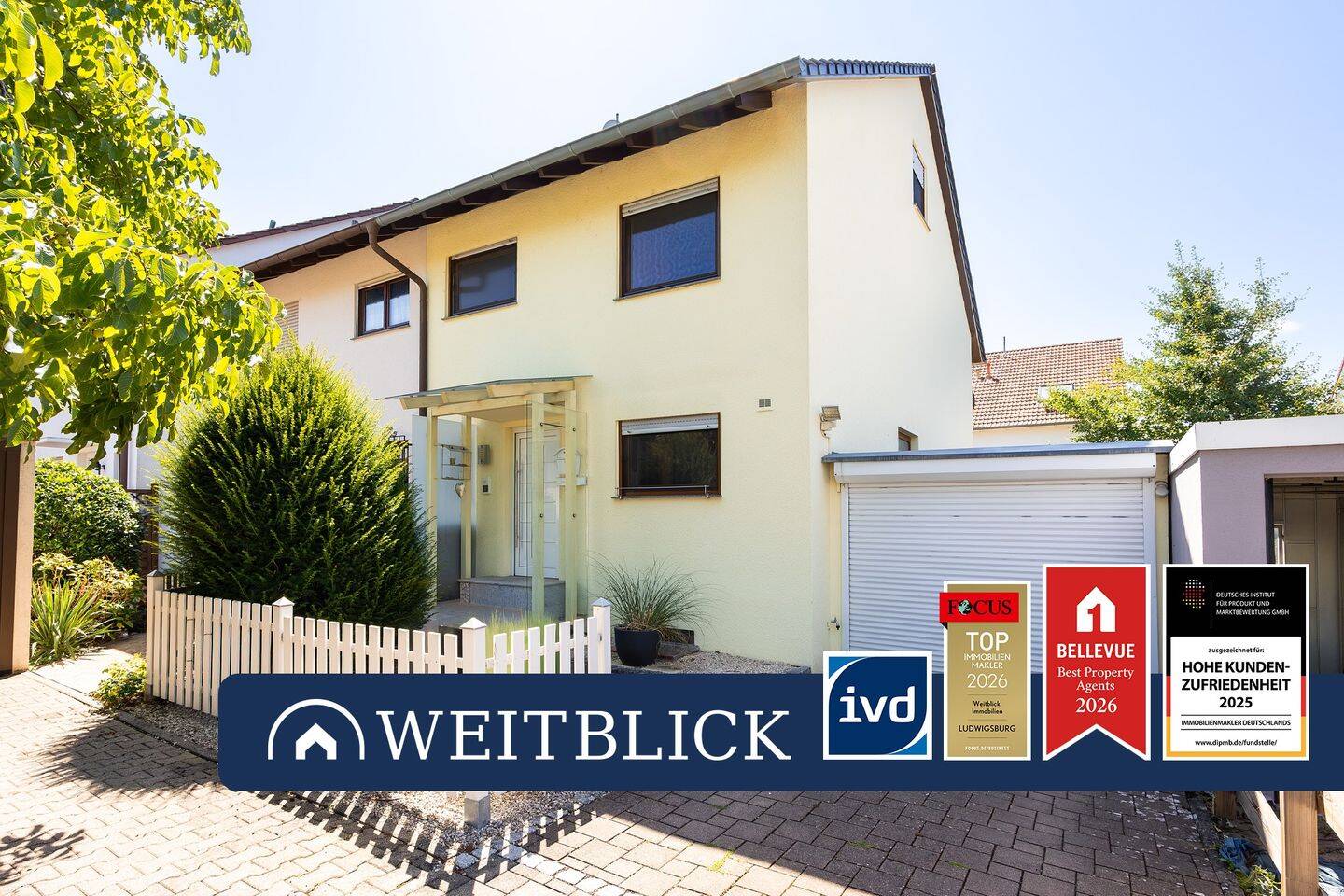 WEITBLICK: Reiheneckhaus mit Garten!, 74372 Sersheim