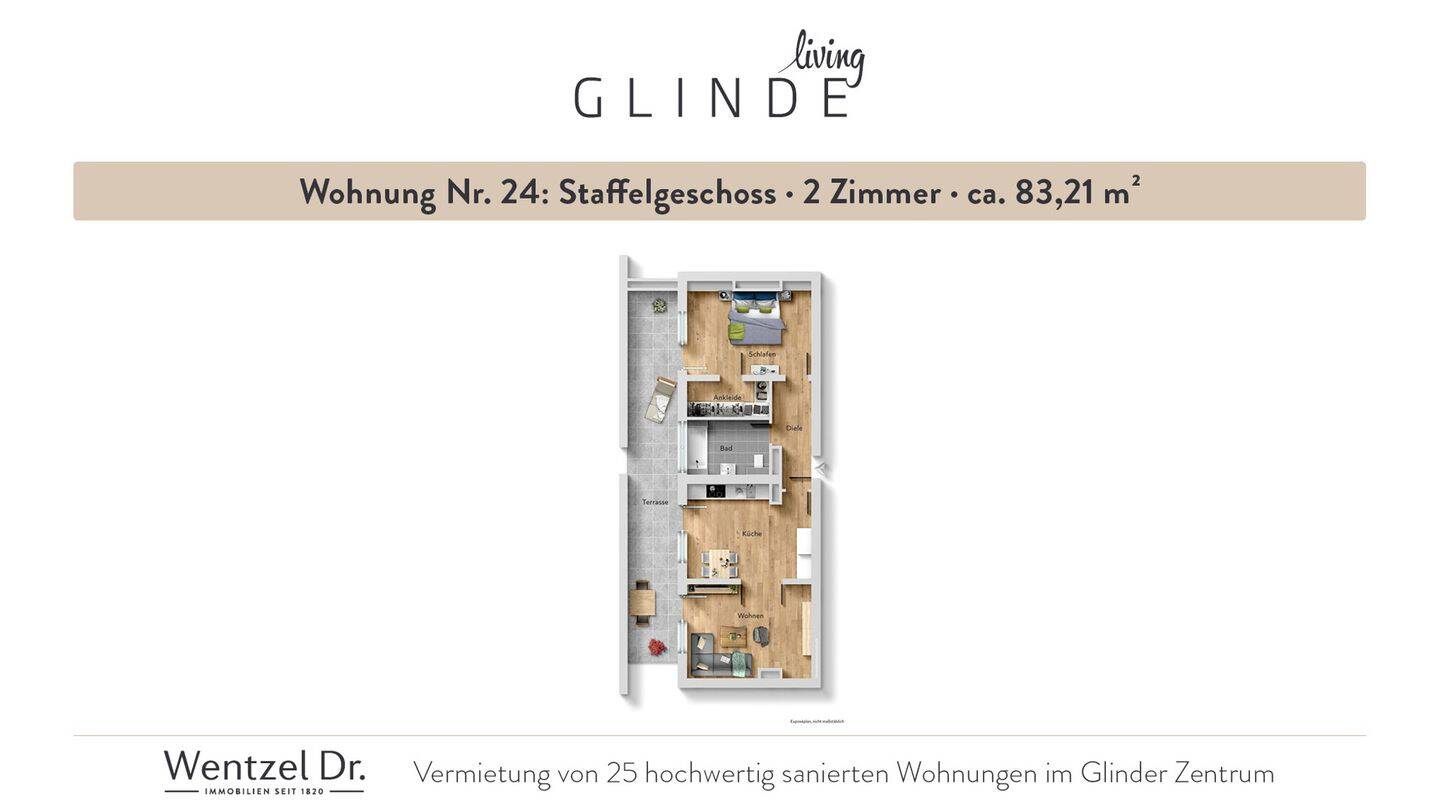 Ideal für Paare und Familien – moderne 3-Zimmer-Wohnungen in Glinde-Wentzel Dr., 21509 Glinde