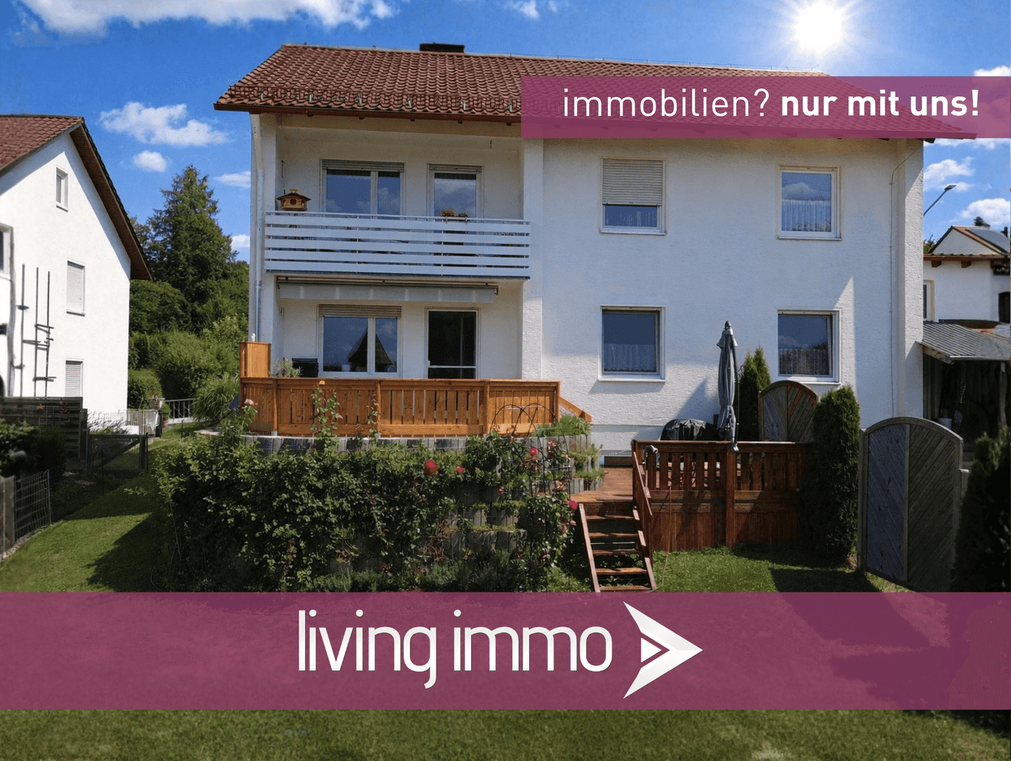 Wohnen wie im Haus: 3 Zimmer mit eigenem Garten, ca. 93,61 m² & Terrasse mit Weitblick – Fürstenzell, 94081 Fürstenzell