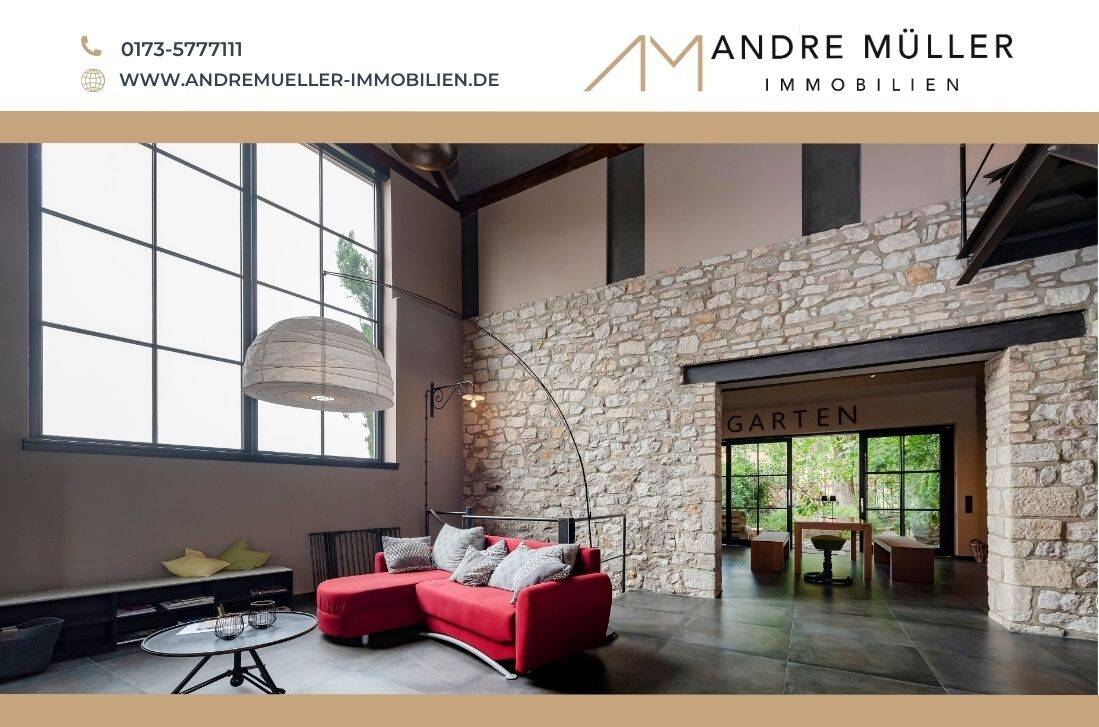 Echtes Unikat: hochwertig saniertes Loft mit modernem Ambiente und Weinrebenblick Flörsheim-Dalsheim, 67592 Flörsheim-Dalsheim