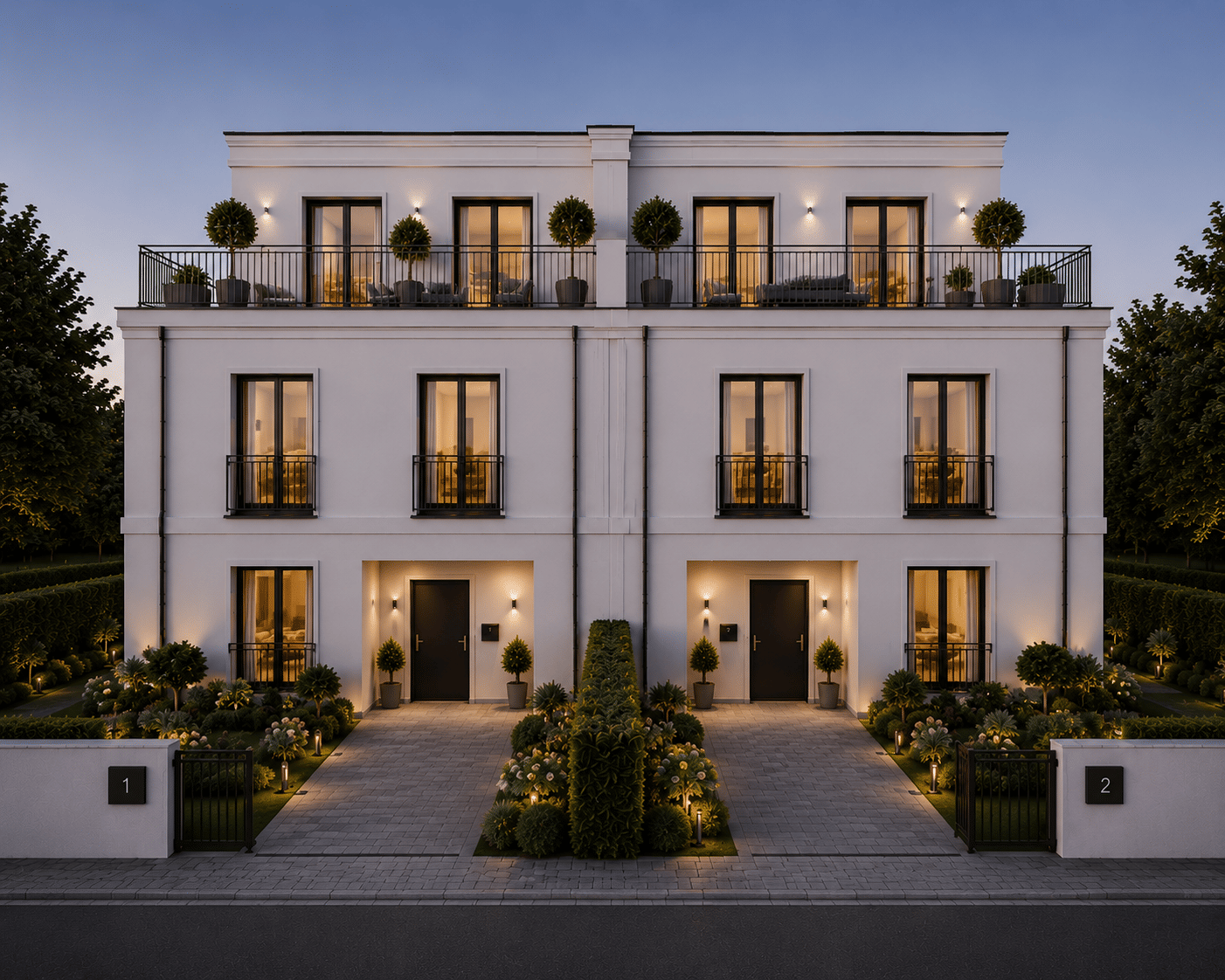 Modernes Neubauhaus mit ca. 150 m², Südgarten und Dachterrasse in Viehhausen, 93161 Sinzing