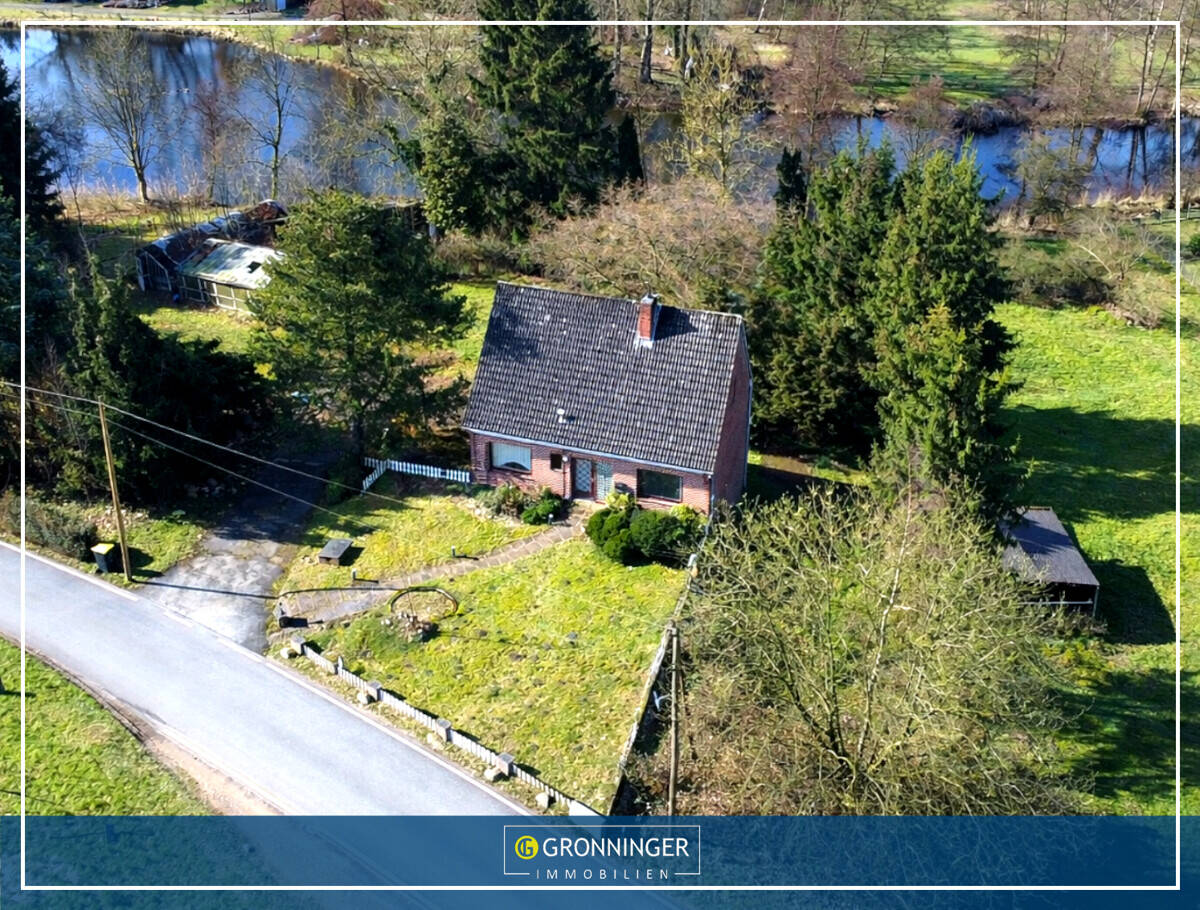Rarität in idyllischer Lage: 6-Zi.-Wohnjuwel mit ca. 5.800 m² Traumgrundstück und Teichzugang, 21037 Hamburg (Bergedorf)